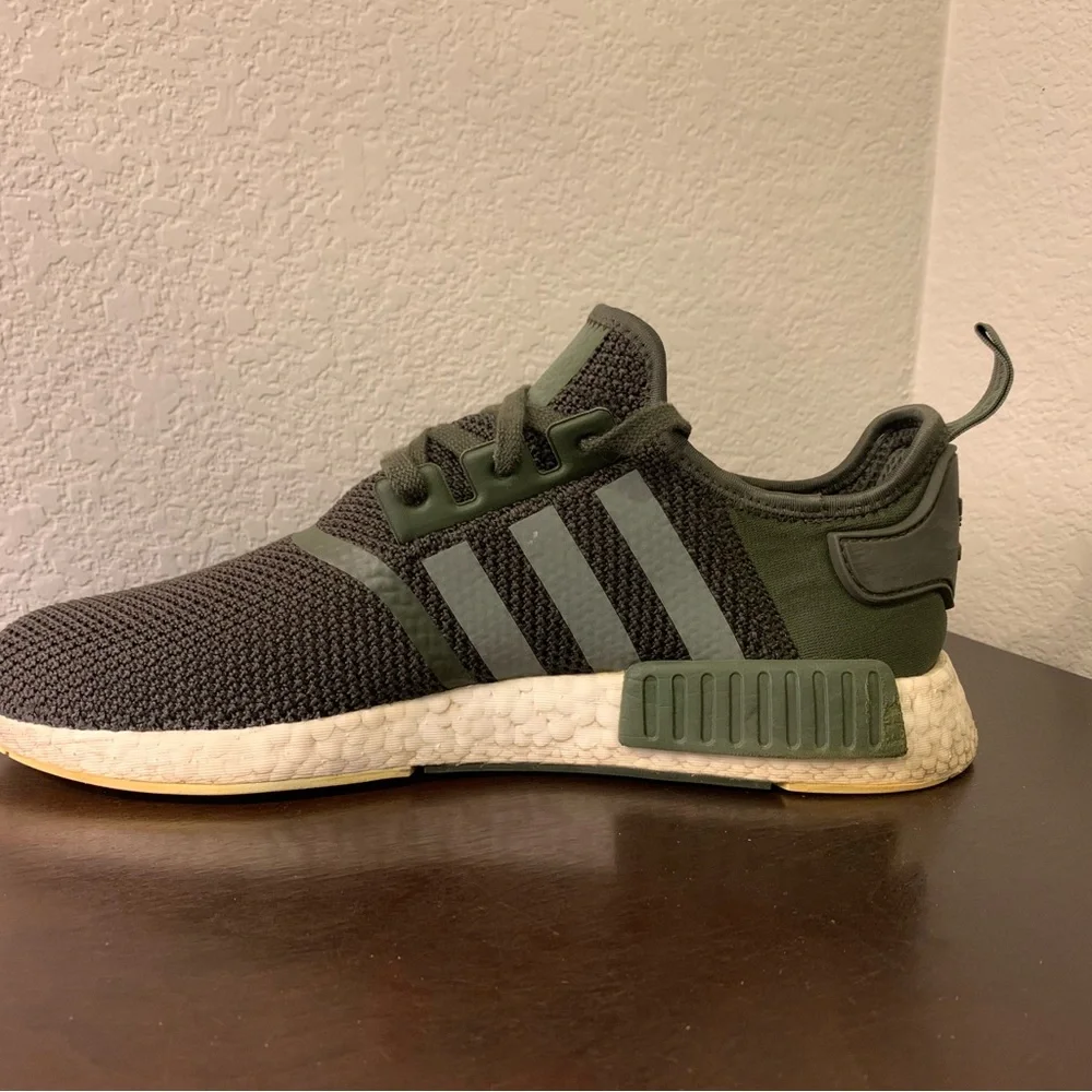 Adidas Boost NMD R1 Night Cargo sneakers green Shoes Athletic Men's Size 11.5